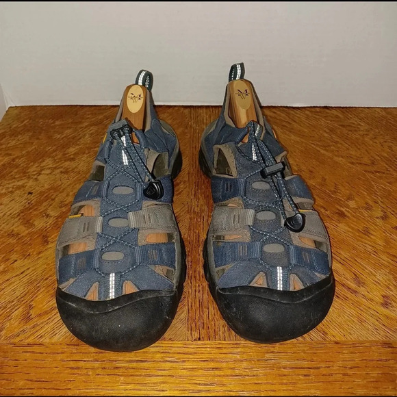 Keen Newport H2 Men's Blue Grey Sport Sandals 1012206 Size US 9 Preowned. - Picture 6 of 11